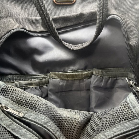 Dikaslon Diaper Bag Backpack Gray GR41 - Picture 2 of 6